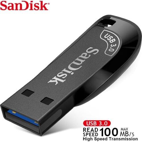 SanDisk USB 3.0 USB Flash Drive CZ410 32GB 64GB 128GB Pen Drive Memory Stick U Disk Mini Pendrive 100% Original files private