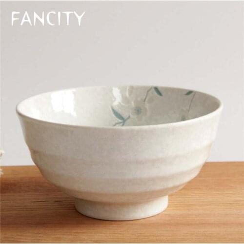 FANCITY Koi-yaki Hakuei turned into ramen bowl, large noodle bowl, soup bowl, Japanese cuisine bowl