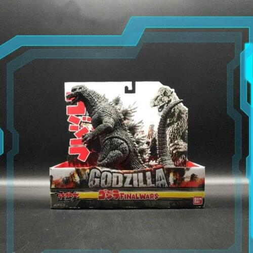BANDAI Godzia King of The Monsters Final Battle Edition Soft Rubber Anime Figures