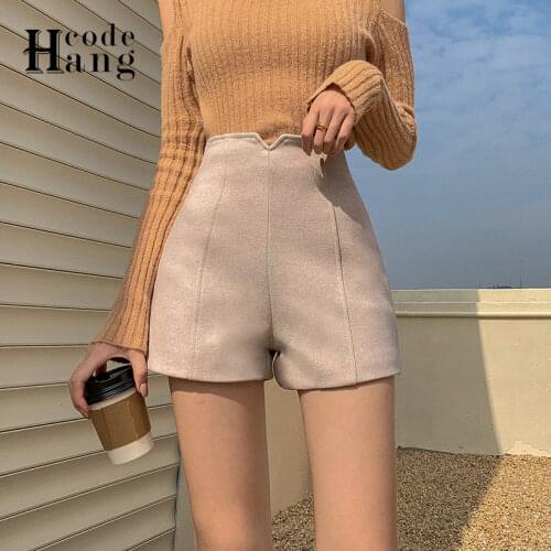 HANGCODE Women's Wool Shorts