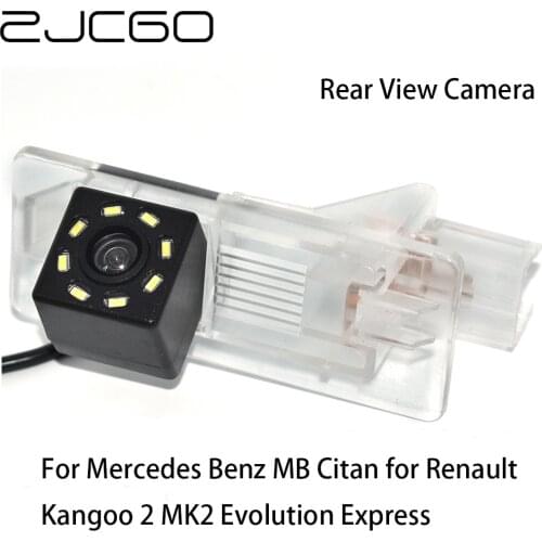 ZJCGO HD CCD Car Rear View Reverse Back Up Parking Camera for Mercedes Benz MB Citan for Renault Kangoo 2 MK2 Evolution Express