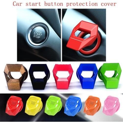 Car Engine START STOP Button Replace Cover Switch For Alfa Romeo 159 147 156 166 GT Mito Acura MDX RDX TSX Fiat 500 Punto Stilo