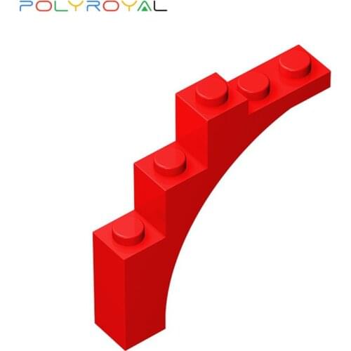 Building Blocks Technicalalal DIY Plates 1x5x4 Curved brick 10 PCS Creative Educational toy for children birthday gift 76768