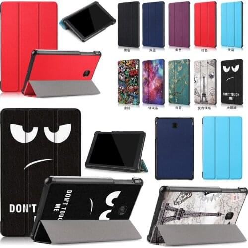 Lightweight Flip Stand Leather Skin Magnet Cover Funda Capa Case For Samsung Galaxy Tab A 8.0 2018 T387 SM-T387V SM-T387P Tablet
