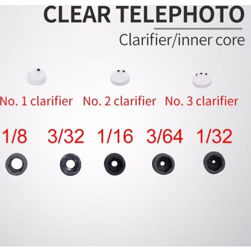 Peep Sight Housing Bow Accessories for Arrow Shooting Hunting Archery 37 or 45 Degree Peep Sight Set Clarifier Lens