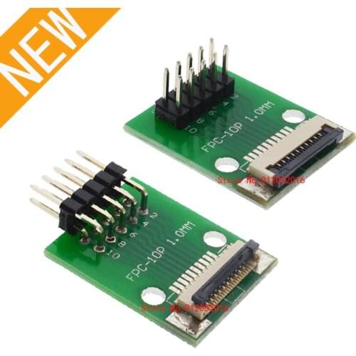FPC/FFC Adapter Board 0.5mm To 2.54mm Connector Straight Needle And Curved Pin 6P/8P/10P/12P/20P/24P/26P/30P/34P/40/50/60/80 Pin
