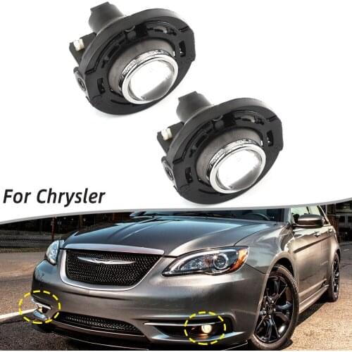 Fog Lights for Chrysler 200 300 2011-2014 Fog Light for Jeep Compass Grand Cherokee for Dodge Avenger Challenger Dart Durango