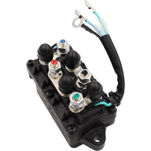 12V Trim Tilt Relay Boat Motor Power Trim Tilt Relay 6H1-81950-00-00 for Yamaha Outboard 30 40 50 60 70 80 90 HP 1992-2006