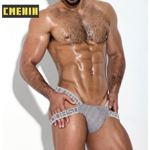 Popular Cotton Mens Underpants Gay Sexy Man Underwear Mens Jockstrap Breathable Men Thong And G strings Sexi BS3126
