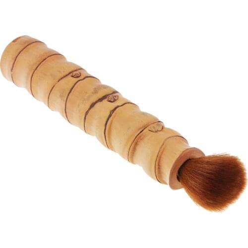 Unique Bamboo Pen Brush Handmade Tea Brush Coffeepot Teapot Brush 18cm