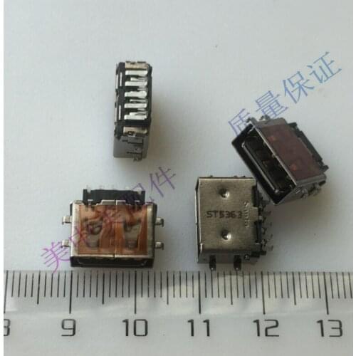 USB interface for notebook computer USB 3.0 connector socket slot connector 9-pin short body countersunk board