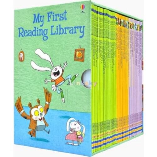 Usborne My First Reading Library 50 Books Set Collection - Delightful and Very Short Stories Are for Children ,Read At Home