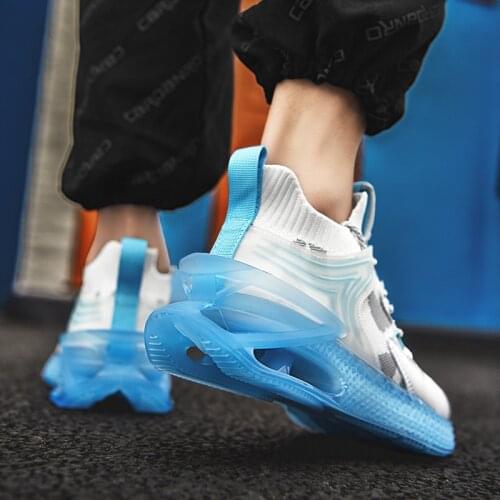 High Quality Mens Sneakers Breathable Running Shoes Fashion Design Style Outdoor Hard-wearing No-slip Jogging Shoes Scarp Uomo