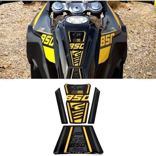 Motorcycle Gas Tank Pad Protector For BMW Motorrad F750GS F850GS 2020-2022 40 Year 3D Decal Gas Oil Fuel Tank Pad Protector Case