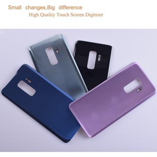 10pcs/lot Back Glass Replacement For Samsung Galaxy S9+ S9 Plus G965 G965F Battery Cover Rear Door Housing adhesive sticker tape