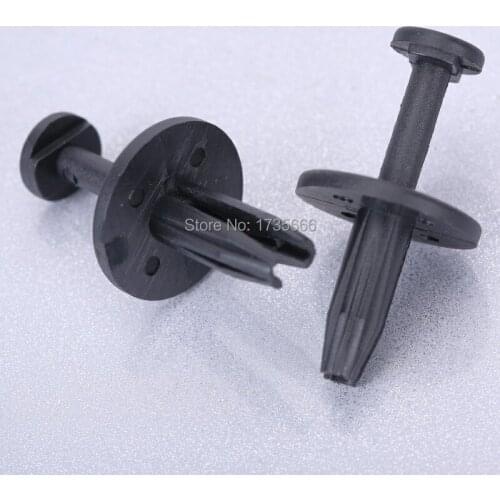 100X Front Bumper Fascia Retainer Nylon Push-Type Clip 6503454 For Jeep WJ Grand Cherokee Utility 4-Door