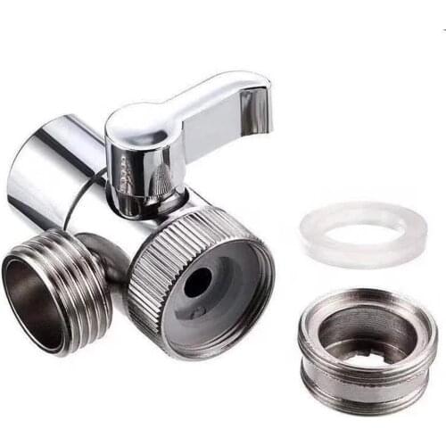 Switch Faucet Adapter Kitchen Sink Splitter Diverter Valve Water Tap Connector for Toilet Bidet Shower Kichen Accessories