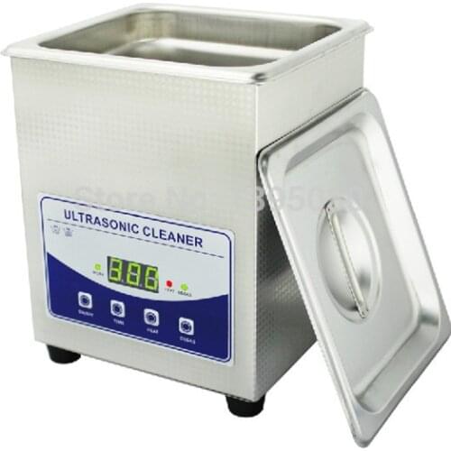 2L- 220V digital household ultrasonic cleaner ( JP-010T ) for glass Jewely shaver PCB cleaning