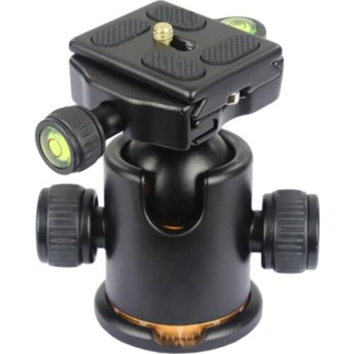 Wear-resistant Tripod Ball Head Low Profile Panoramic Head Lower Center of Gravity Design Regular Operation Max Load