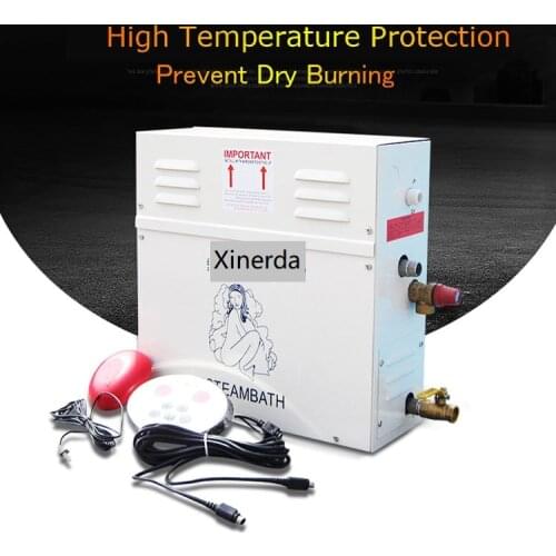 Steam Generator Sauna Steam Bath Machine For Home Sauna Room SPA Shower Fumigation Machine With Digital Controller 4.5KW