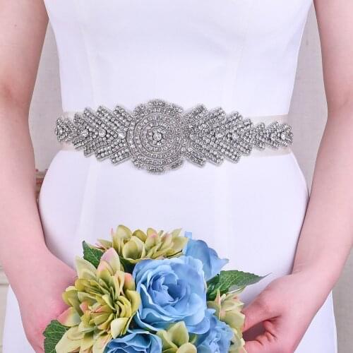 S23 Hot Sale Width Bridal Belts Wedding Dress Accessories Belt Bridesmaid Dresses Waistband Belts For Women Prom Evening Dresses