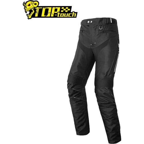 SCOYCO Motorcycle Pants Men Winter Keep Warm Moto Motocross Pants Reflective Pantalon Moto Riding Trousers With Knee Protective