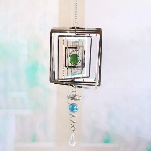 3D Stereoscopic Wind Bell Hummingbird Wind Chime Stainless Steel Wind Bell For Indoor And Outdoor Garden Decoration Dropshipping