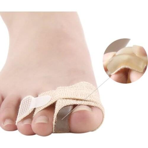 Unisex Bunion Corrector Pain Relief SEBS Silicone Gel Toe Separator Hallux Valgus Hammer Toe Splints Straightener Bandage Wrap
