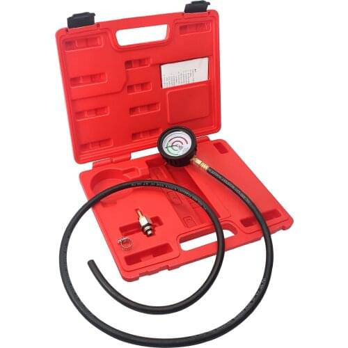 High Performance Car Exhaust System Back Pressure Tester Tool Kits Long Hose