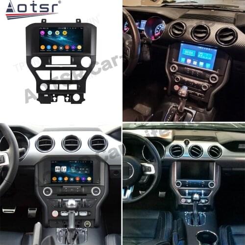 4+128G 2 Din Carplay Multimedia Stereo Android 10 For Ford Mustang 2015 2016 2017 2018 2019 2020 GPS Navi IPS Receiver Head Unit