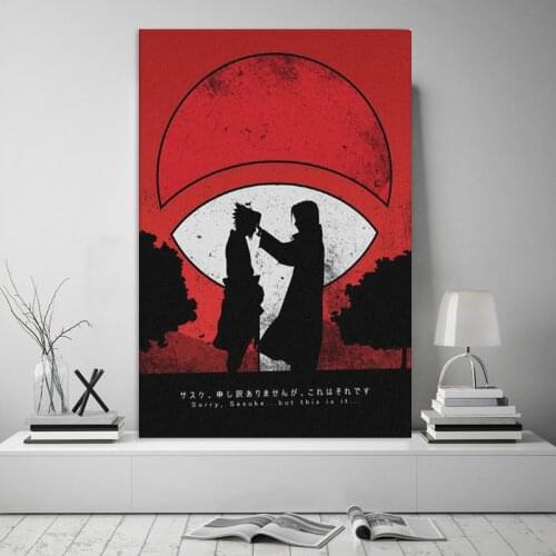 5D Diamond Painting Sasuke and Itachi Posters DIY Diamond Mosaic Embroidery Home Decor Full Drill Cross Stitch Kits