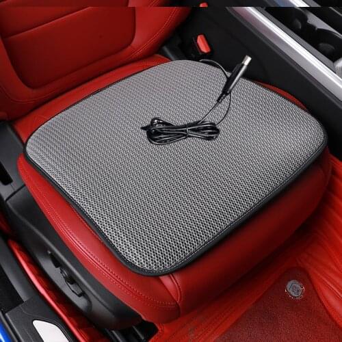 Car Air Ventilated Fan Cushion Car Seat Pad Ventilation Cushion USB Fan Cushion for Office Chair USB Cooling Car Seat Cushion
