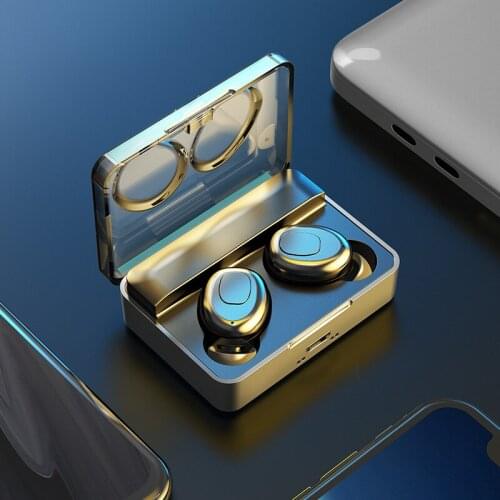 Wireless Earphones Bluetooth HIFI Stereo Headphones Touch Control Hands-free With Microphone IPX7 Waterproof Sport Bass Headset