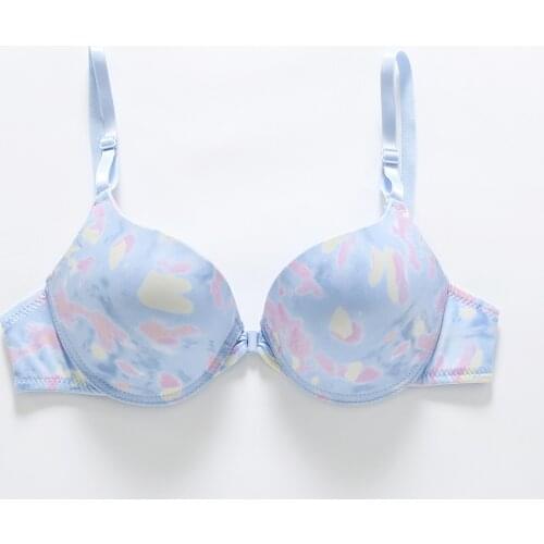 Big Push Up Bralette Front Closure Bra Women Sexy Lingerie Large Size Brassiere Muti Colors Underwear Beauty Back Top for Girls