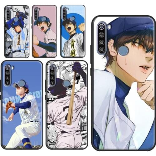 Sawamura Eijun Diamond no Ace Case For Xiaomi Redmi Note 10 7 8 9 Pro Note 8T 9S Fundas For Redmi 9T 9C 9A 8A K40 Cover