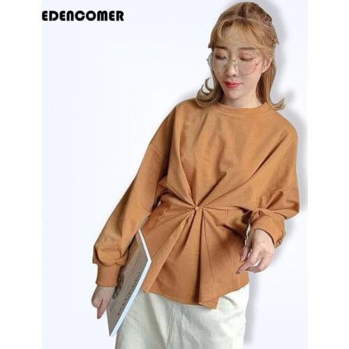 Женские длинные толстовки EDENCOMER China At AliExpress
