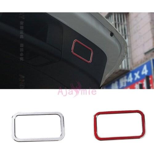 For Mercedes Benz GLA GLK GL ML CLS Electronic Tail Door Switch Trim Rear Trunk Button Cover Chrome Car Styling Accessories