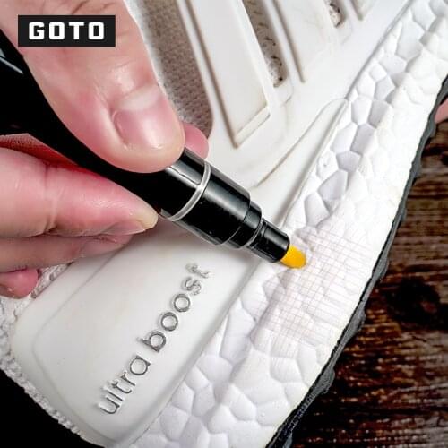GOTO Portable Foam Midsole Oxidation Yellow Stain Removal Cleaning White Restoration Solution For Sneaker Shoes Magic Pen