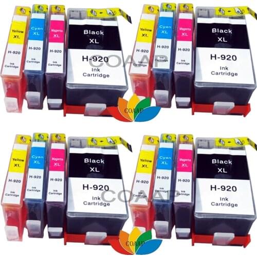 16 x Compatible HP 920 XL 920XL ink cartridge for hp Officejet 6000 6500 6500 Wireless 6500A 7000 7500 7500A printer