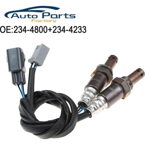 2PCS New Upstream & Downstream For 2003-2004 Toyota Corolla 1.8L O2 Oxygen 02 Sensor 234-4800+234-4233