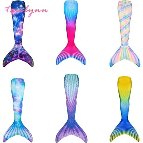 Adults Kids Mermaid Tail Girls Swimming Bating Suit Mermaid Costume Swimsuit Can Add Monofin Fin Cosplay Sexy Swimsuit Women