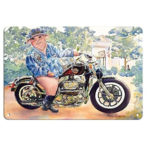 Metal Sign Hawaiian Pua Hawaiian Vintage Metal Tin Sign Man Cave for Men Women,Wall Decor for Bars