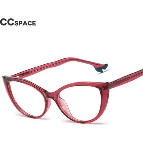 48197 High Heels Shape Plastic Titanium Glasses Frames Ultralight Men Women Optical Fashion Computer Glasses