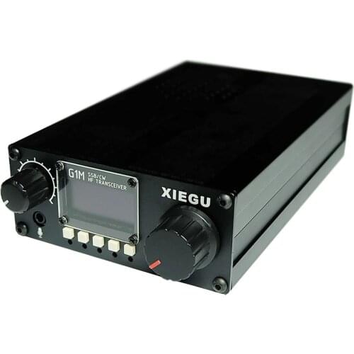 Nvarcher HF Transceiver XIEGU G1M 0.5-30MHz SSB/CW 5W Moblie CB Radio Sister Ham Radio Walkie Talkie 10km More X1M