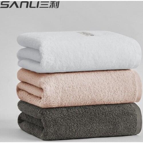 Plain Fresh Bath Towel Cotton Absorbent Bath Towel Cotton Extra Large Combed Cotton Bath Towel 100% Cotton