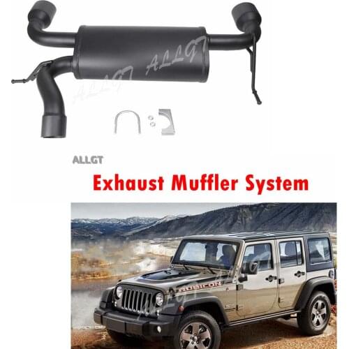 For Jeep Wrangler JK Unlimited Rubicon 2007-2017 AxleBack Exhaust Muffler System
