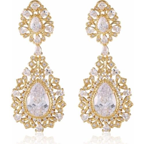 GrayBirds Fashion Romantic Water Drop Earrings For Women For Wedding Girls Lead And Nickel Free MLE071