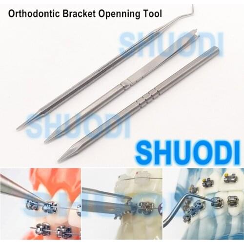Dental Opener Tool for Opening Self Ligating Passive bracket Dental bracket Lockpicks self-ligating braces opener