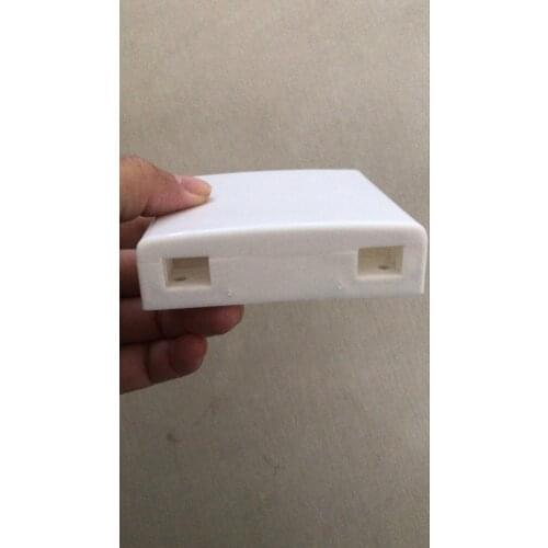 10pcs lead-in cable optical fiber white square ,protective box heat shrinkable tube to protect optical fiber fusion splicing tra