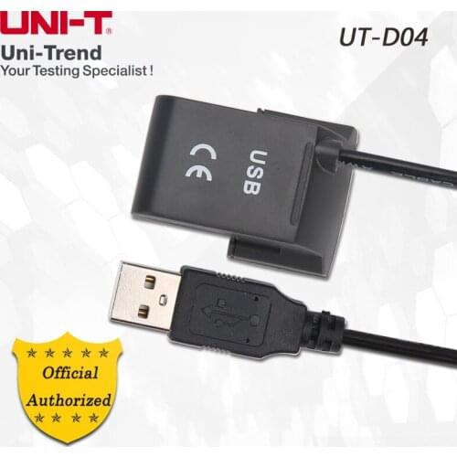 UNI-T UT-D04 USB data cable; USB interface, one-way transmission, for UT71 series, UT230 series